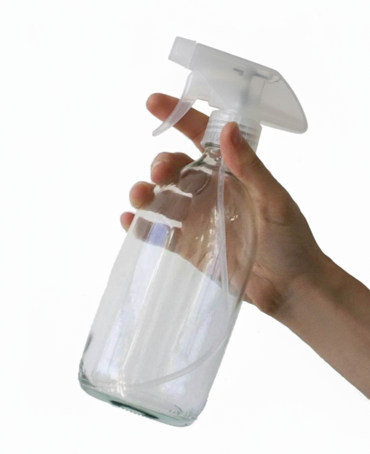 Clear Glass Spray Bottle - 500ml-0