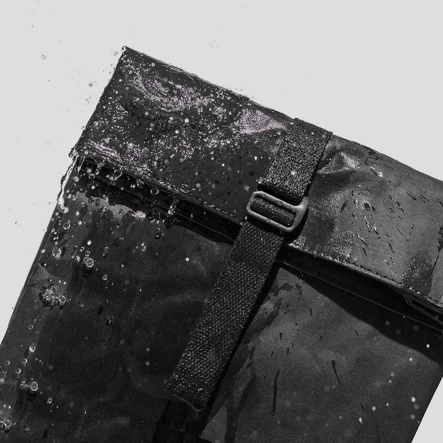 Oak Kraft Paper Backpack | Black Edition-1